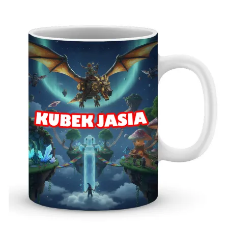 Zestaw prezentowy dla gracza BLOX Poduszka + Kubek z personalizacją